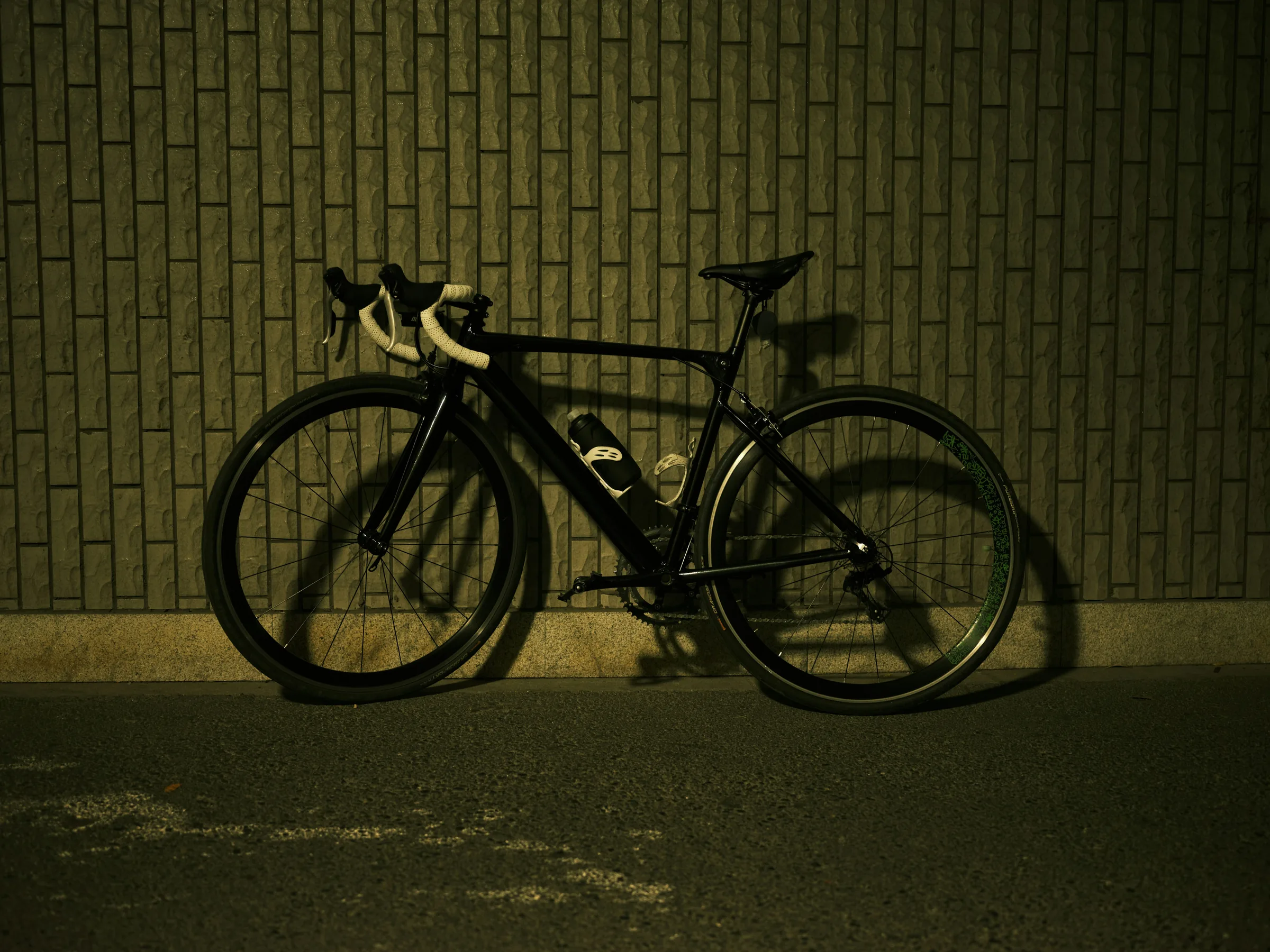 Finished bicycle ready to ride